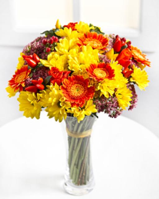 Bouquet of seasonal cut flowers