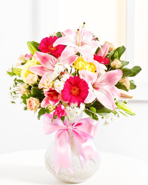 Surprise Bouquet in Pink Colours